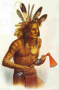 bodmer Mato Tope Chief Mandan Art A4 Photo Print