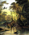 bodmer Wabash River Art A4 Photo Print