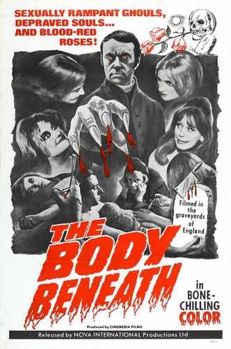 body beneath  01 film star poster A4 Photo Print