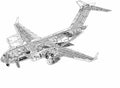 boeing c 17 cutaway A4 Photo Print