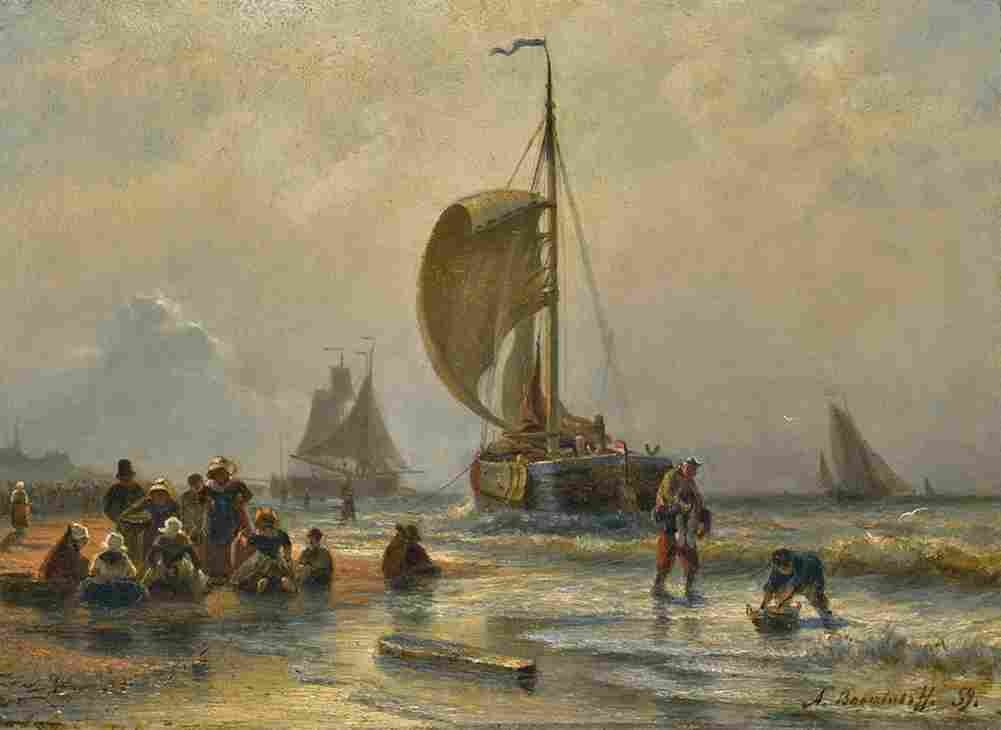 bogolyubov breton fishermen Art A4 Photo Print