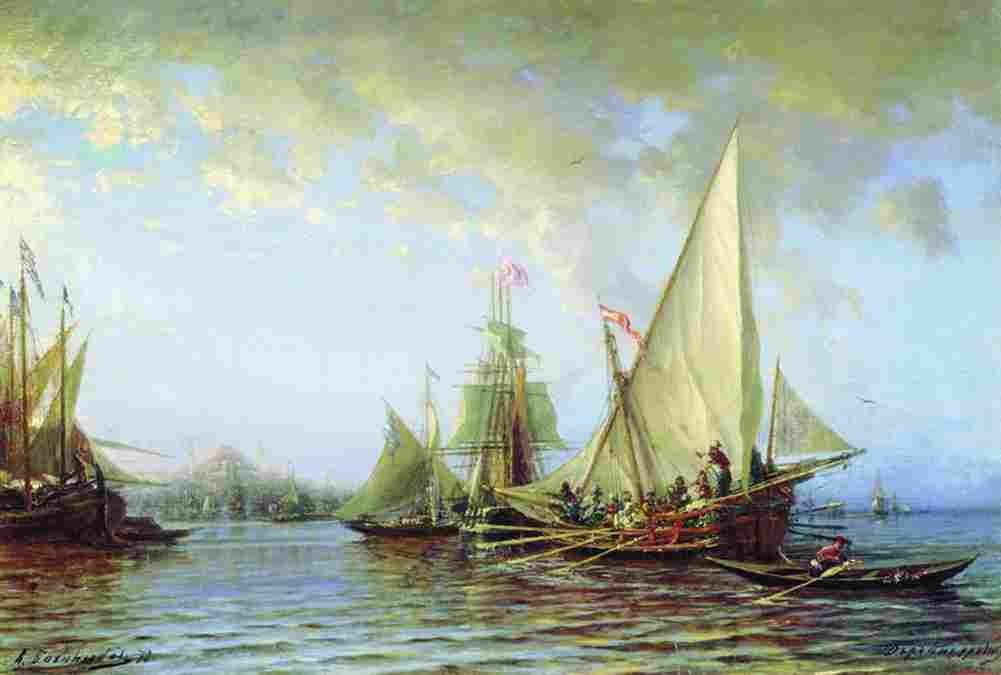 bogolyubov the dardanelles Art A4 Photo Print