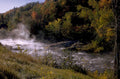 boiling river autumn 1980s 1990s A4 Photo Print