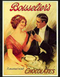 boisseliers chocolate poster 1910s Advert A4 Photo Print