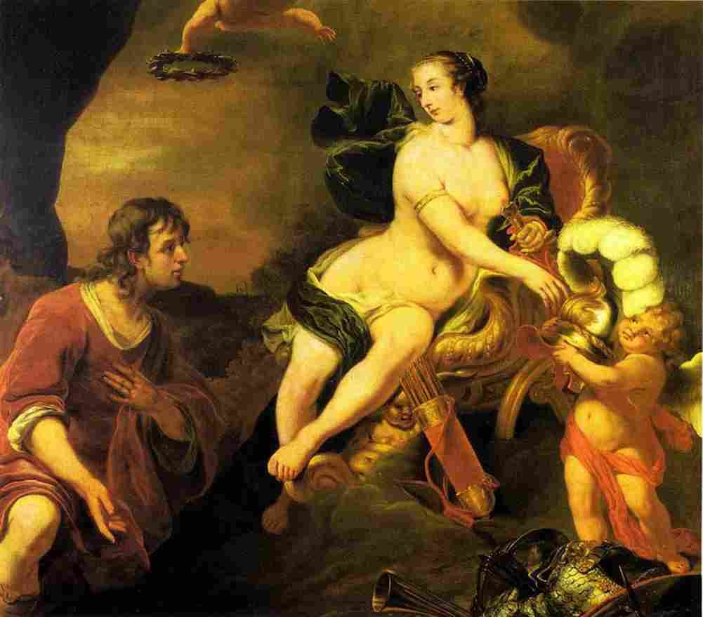 bol Venus Presenting Aeneas with Armour from Vulcanos Smithy Art A4 Photo Print
