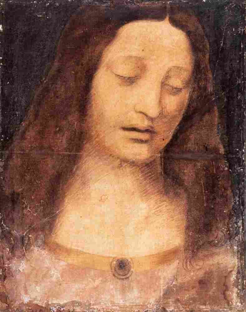 boltraffio head of christ Art A4 Photo Print