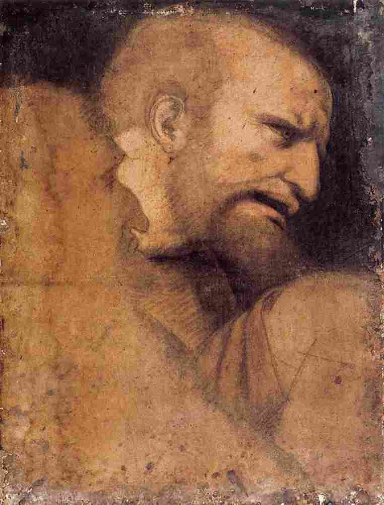 boltraffio head of saint peter Art A4 Photo Print