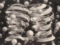 bond of union mc escher 1956 A4 Photo Print