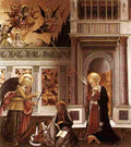 bonfigli the annunciation Art A4 Photo Print