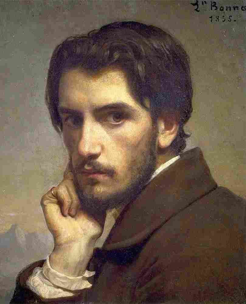 bonnat self portrait Art A4 Photo Print