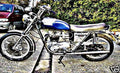 bonneville 750 special motorbike A4 Photo Print