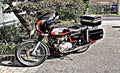 bonneville executive motorbike A4 Photo Print
