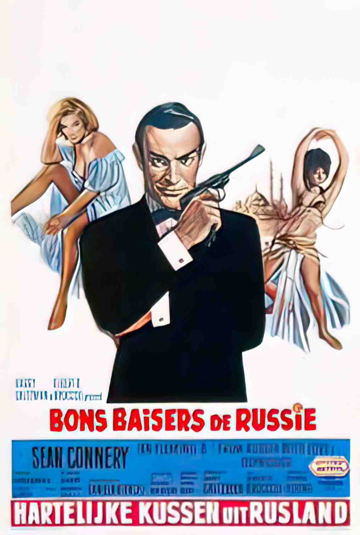 bons baisers de russie belg Advert A4 Photo Print