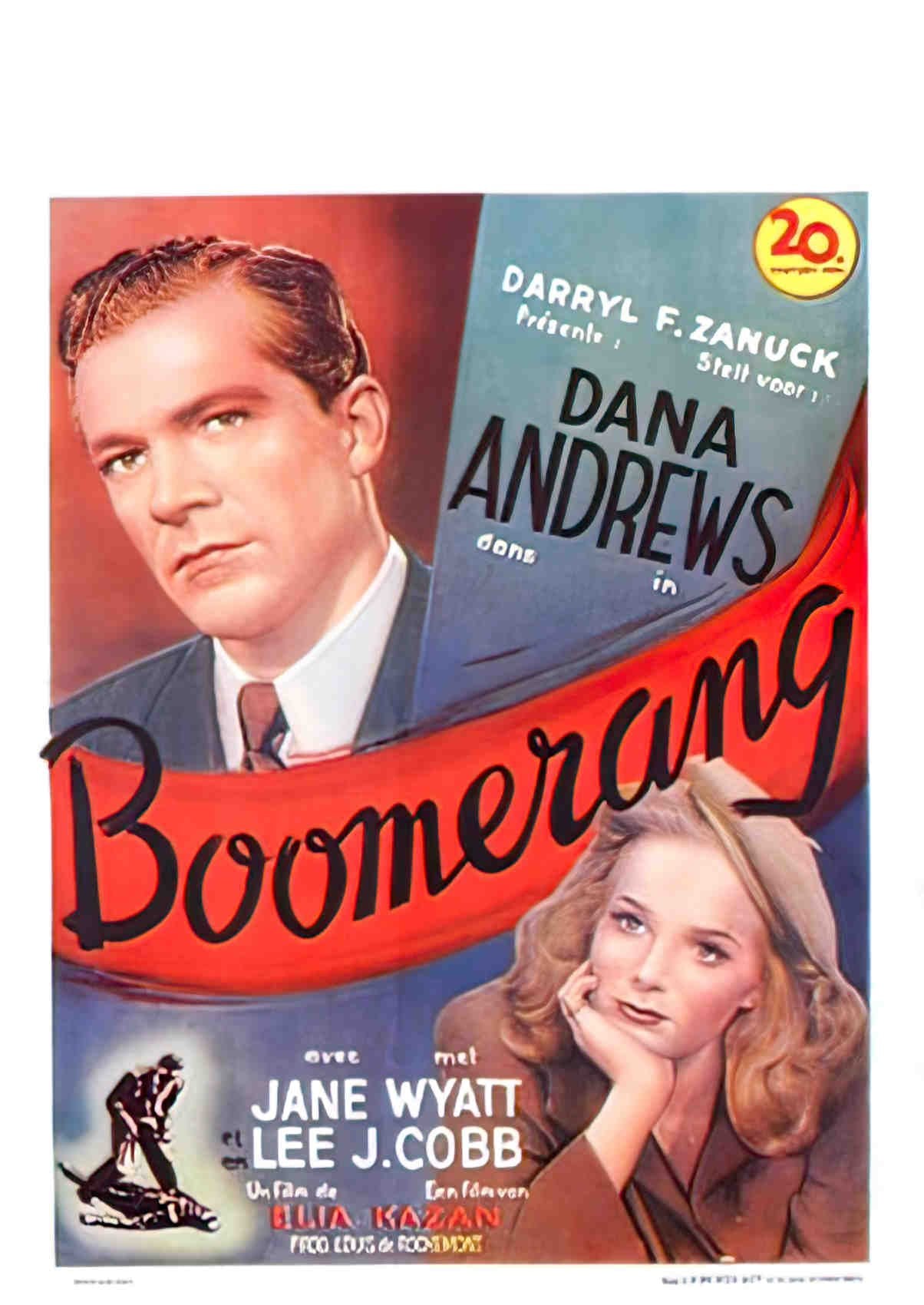 boomerang belge Advert A4 Photo Print