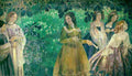 borisov musatov the emerald necklace Art A4 Photo Print