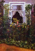 borisov musatov window Art A4 Photo Print