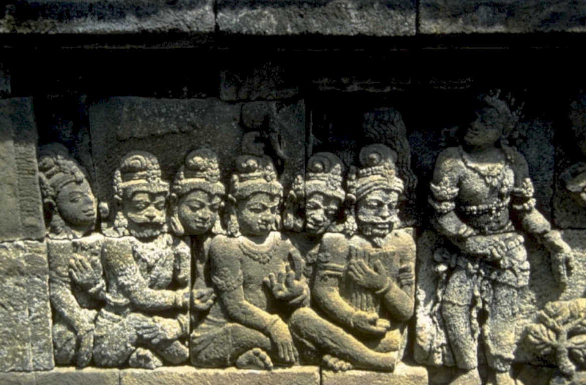 borobudur temple hindu 1980s 1990s A4 Photo Print