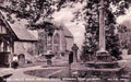 bosbury old crossVintage 1880s 1900s A4 Photo Print