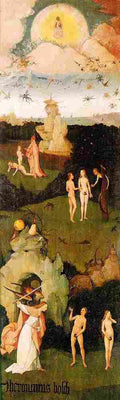 bosch Haywain Left Art A4 Photo Print