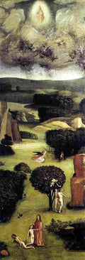 bosch Last Judgement left wing Art A4 Photo Print