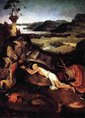 bosch St Jerome in Prayer Art A4 Photo Print