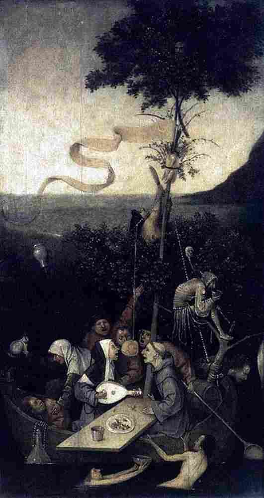 bosch The Ship of Fools Art A4 Photo Print