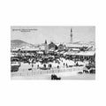 bosnia banja luka govedarnica Vintage A4 Photo Print
