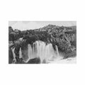 bosnia jajce the waterfall Vintage A4 Photo Print