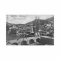 bosnia sarajevo alifakovac quarter Vintage A4 Photo Print