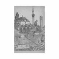 bosnia sarajevo gazi husrev beg mosque leon finzi Vintage A4 Photo Print