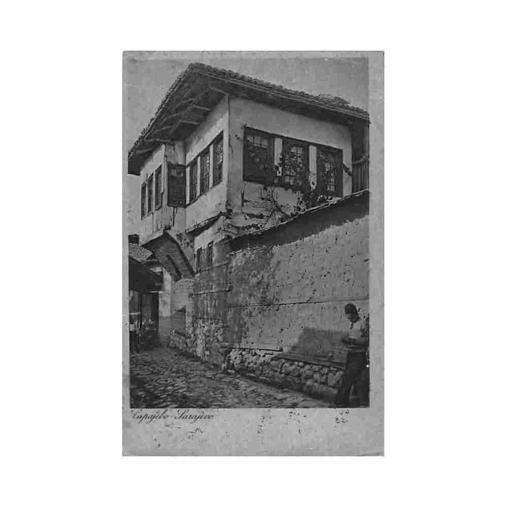 bosnia sarajevo old house caklovic 61 Vintage A4 Photo Print