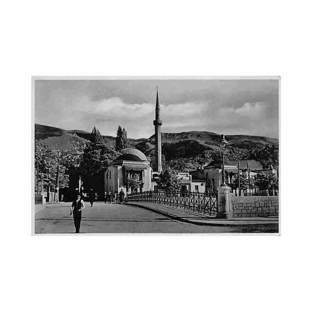 bosnia sarajevo the imperial mosque h kopcic 18 Vintage A4 Photo Print