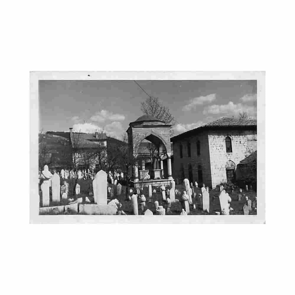 bosnia sarajevo turkish ladies in the bazaar n halacevic Vintage A4 Photo Print