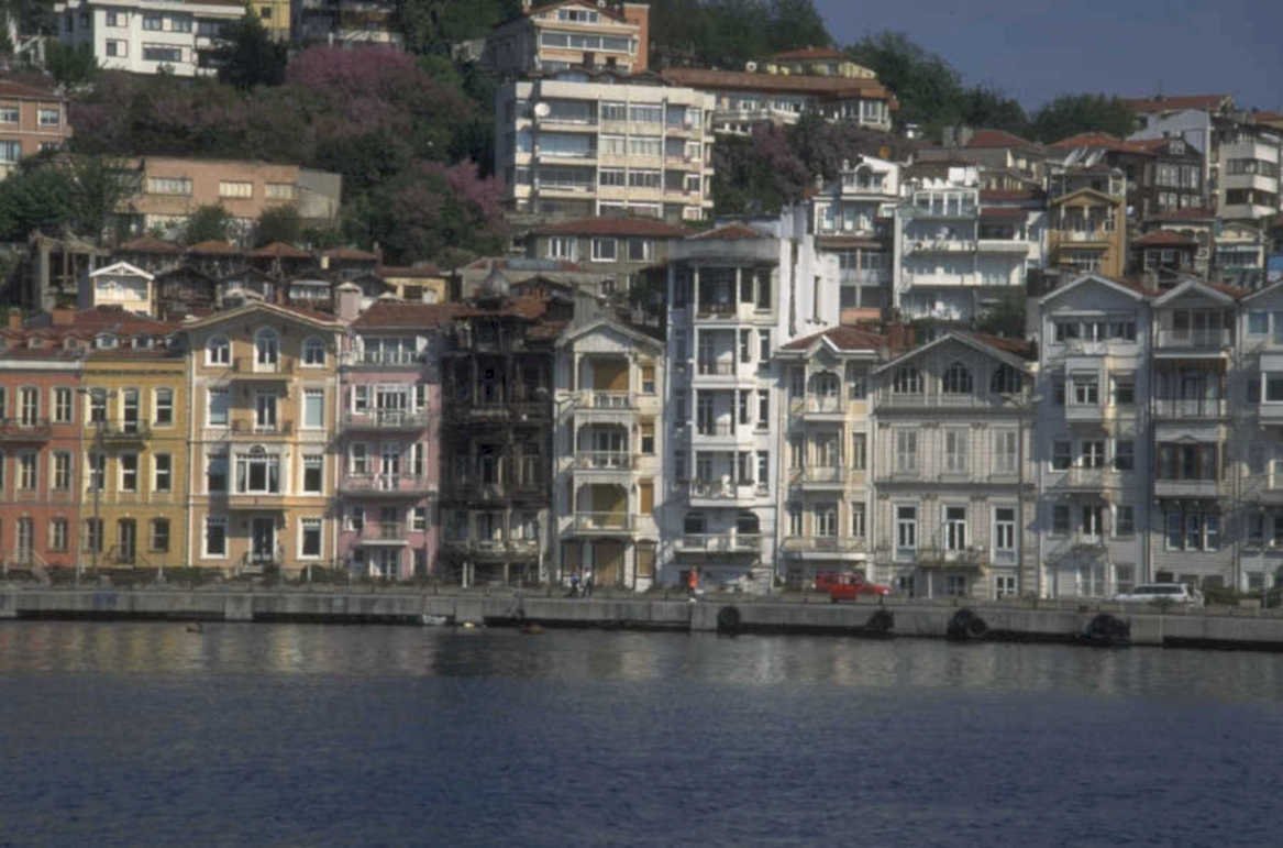 bosphorus waterfront istanbul 1980s 1990s A4 Photo Print