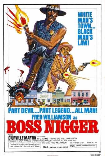 boss nigger  01 film star poster A4 Photo Print