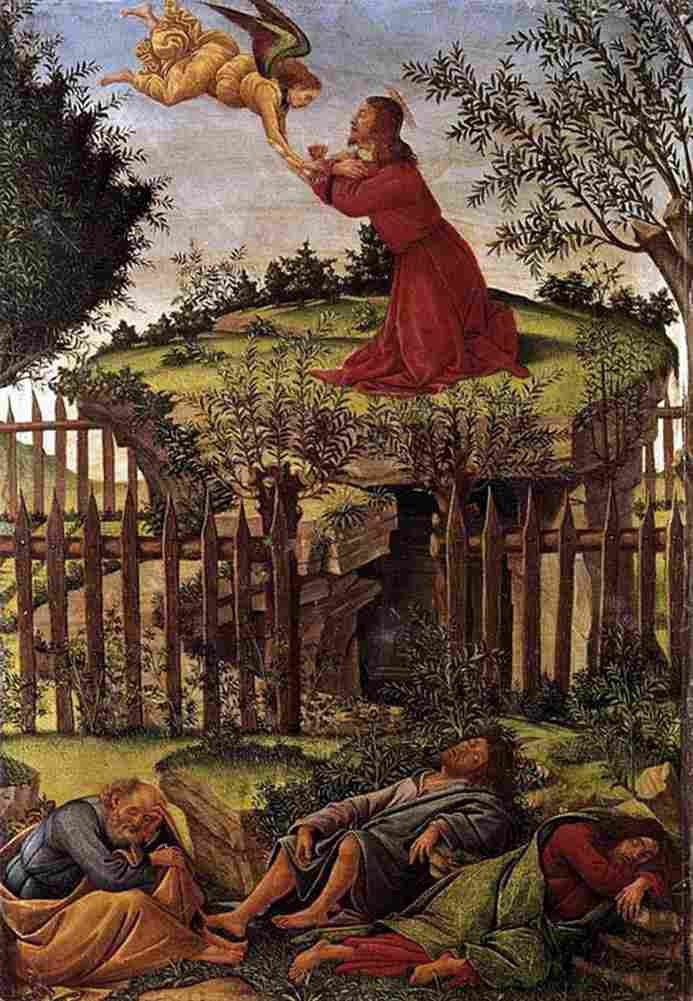 bot Agony in the Garden Art A4 Photo Print