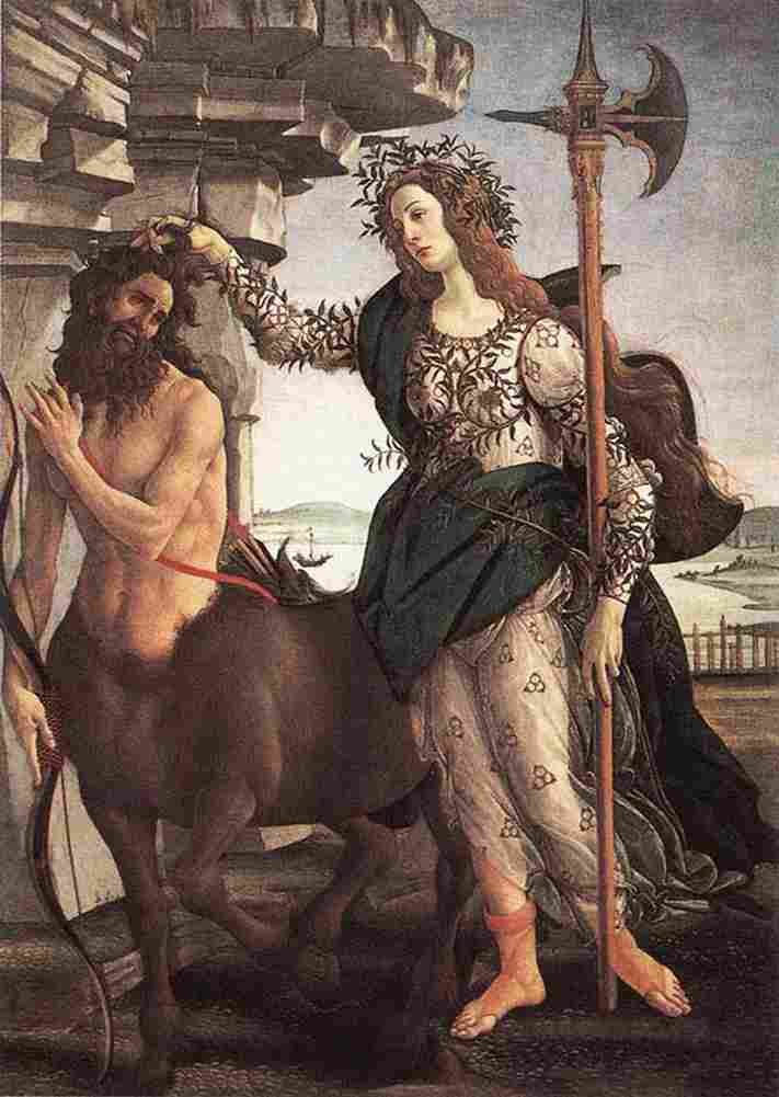 bot Pallas and the Centaur Art A4 Photo Print