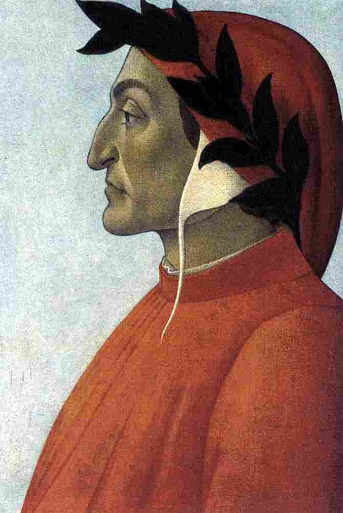bot Portrait of Dante Art A4 Photo Print