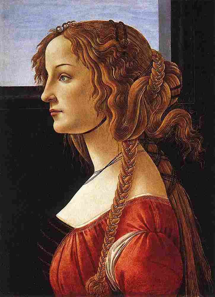 bot Portrait of a Young Woman two Art A4 Photo Print