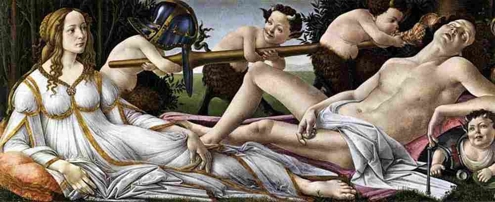 bot Venus and Mars Art A4 Photo Print