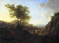 both Italian landscape Art A4 Photo Print