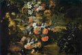 both Large Vase of Flowers Art A4 Photo Print