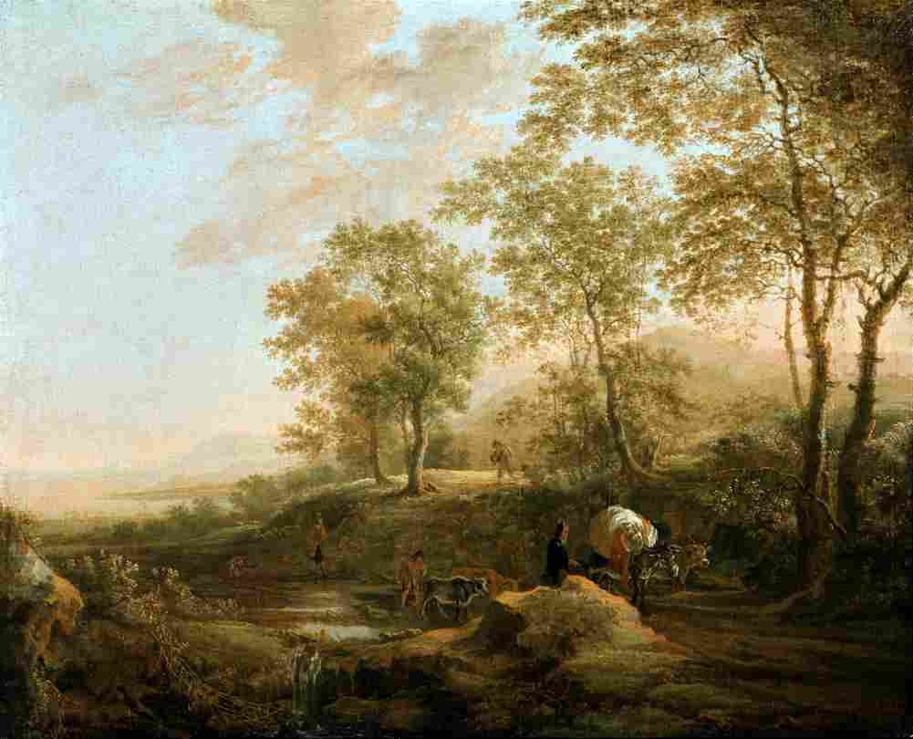 both jan banks of a brook Art A4 Photo Print