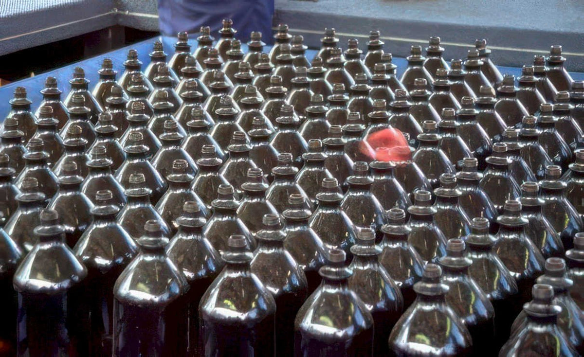 bottling line quality Vintage A4 Photo Print
