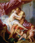bouc Heracles and Omphale Art A4 Photo Print