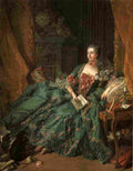 bouc Madame de Pompadour Art A4 Photo Print