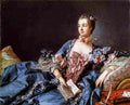 bouc Portrait of Madame de Pompadour Art A4 Photo Print