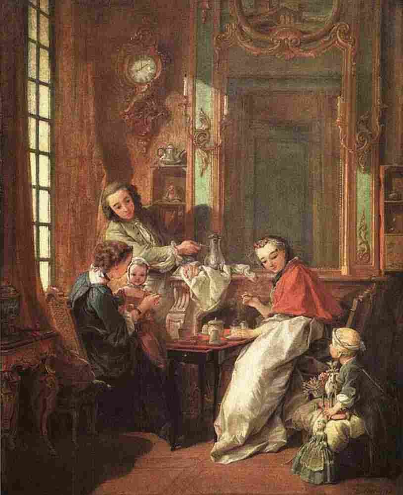bouc The Afternoon Meal Art A4 Photo Print