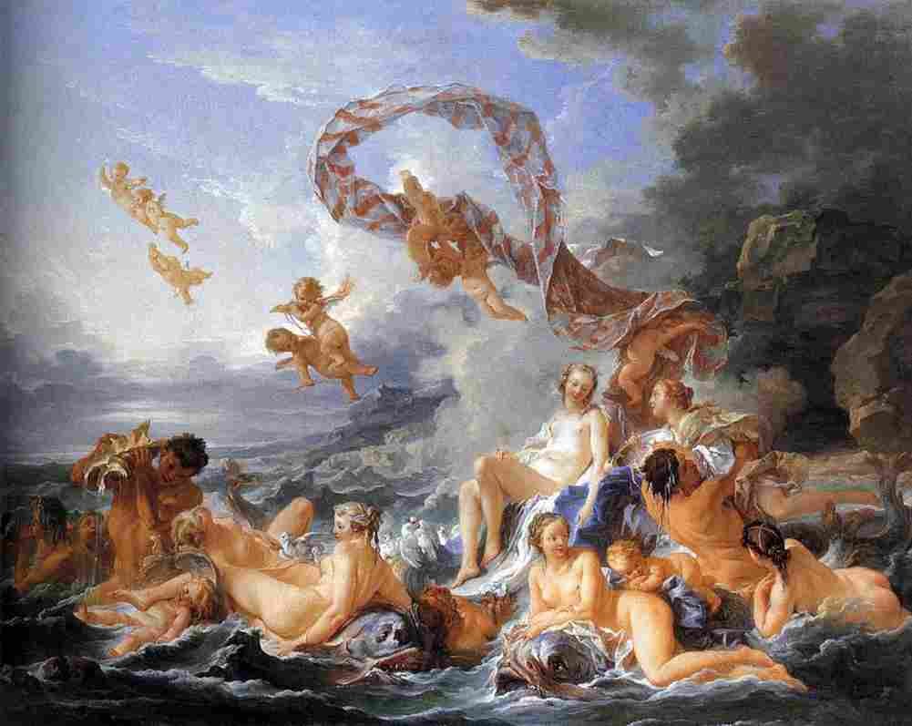 bouc The Birth of Venus Art A4 Photo Print