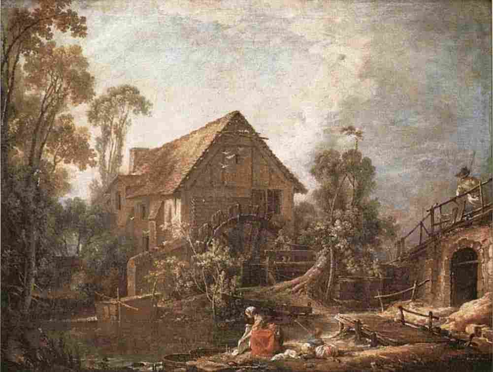 bouc The Mill Art A4 Photo Print